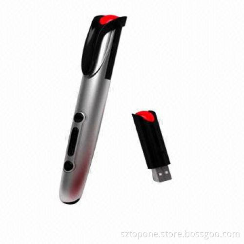 Red Laser Pointer with Remote Control, Blank Screen and Slide Play with Fn Switch